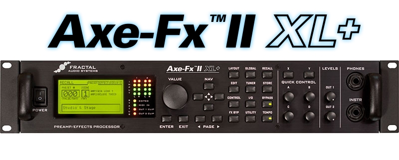 Axe-FX II XL+ - Fractal Audio Systems Axe-FX II XL+ - Audiofanzine