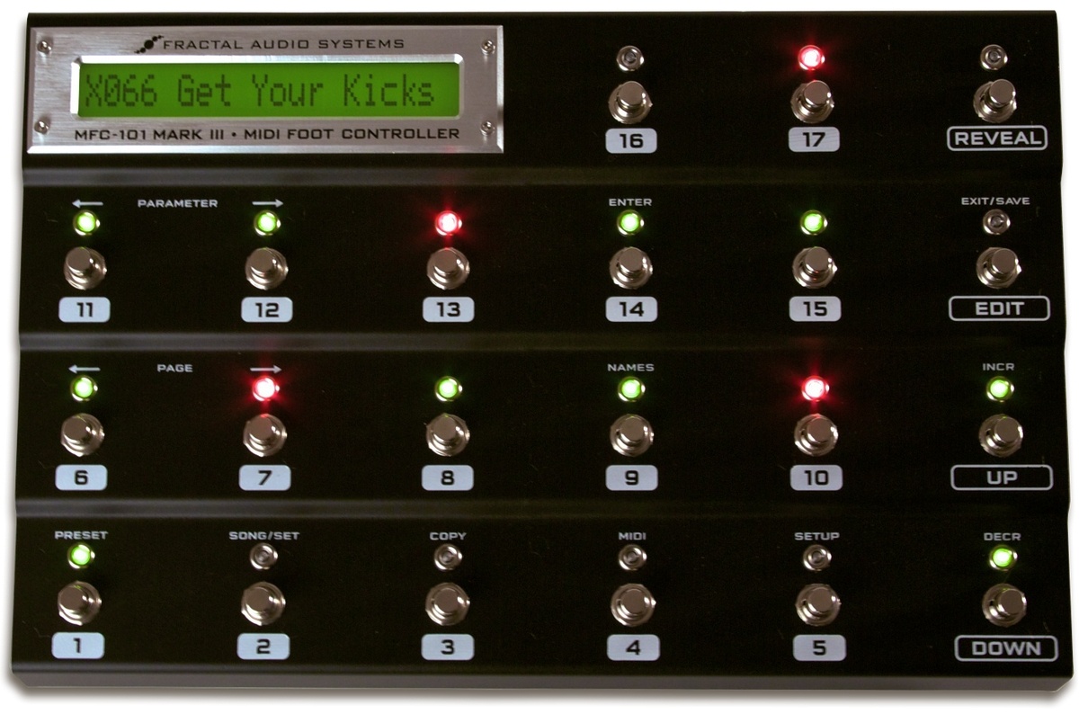 でスイッチ ヤフオク! - FRACTAL AUDIO SYSTEMS MFC-101 MARK III MIDI 