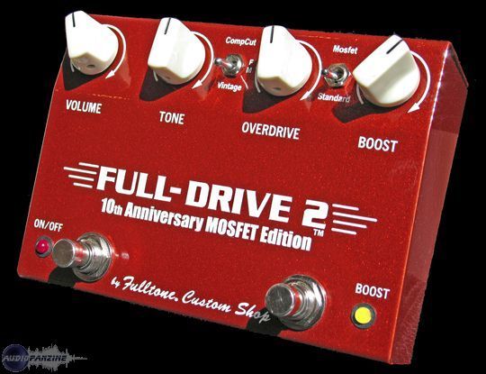 店舗用品Fulltone FULL-DRIVE 2 MOSFET 10th Anniversary フルトーン フルドライブ オーバードライブ