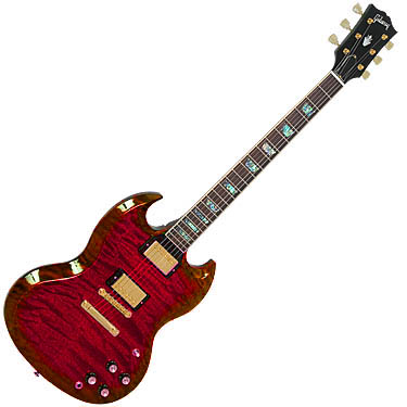 Gibson SG Elegant Quilt Top - Audiofanzine