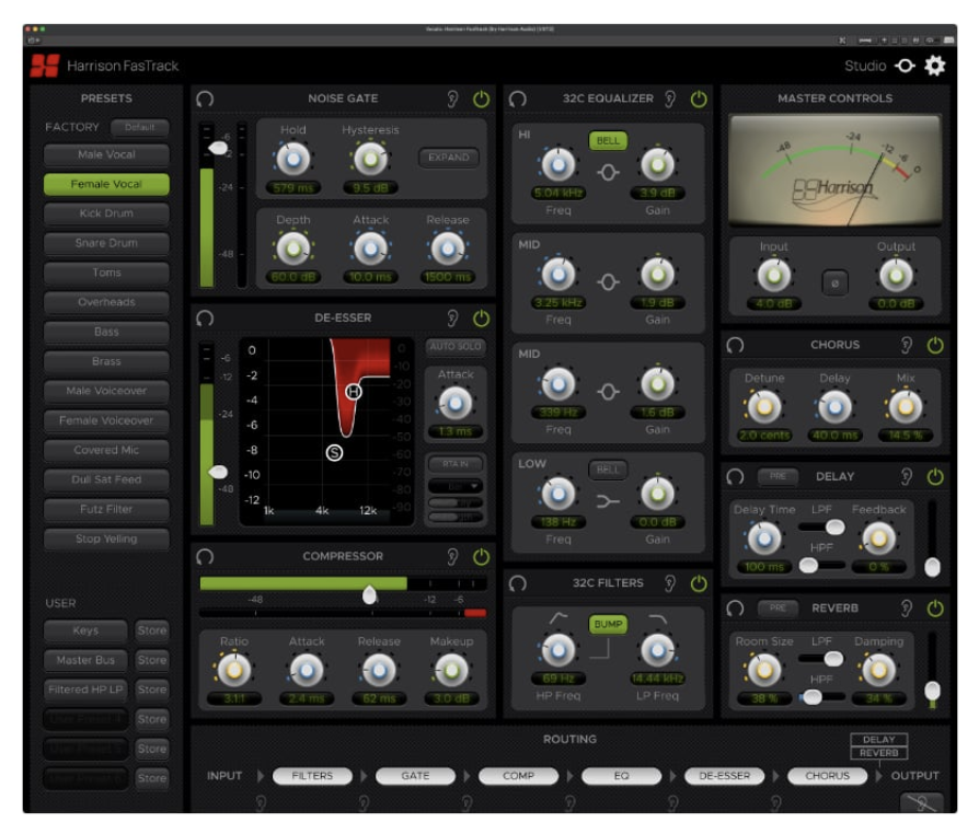 FasTrack - Harrison Audio FasTrack - Audiofanzine