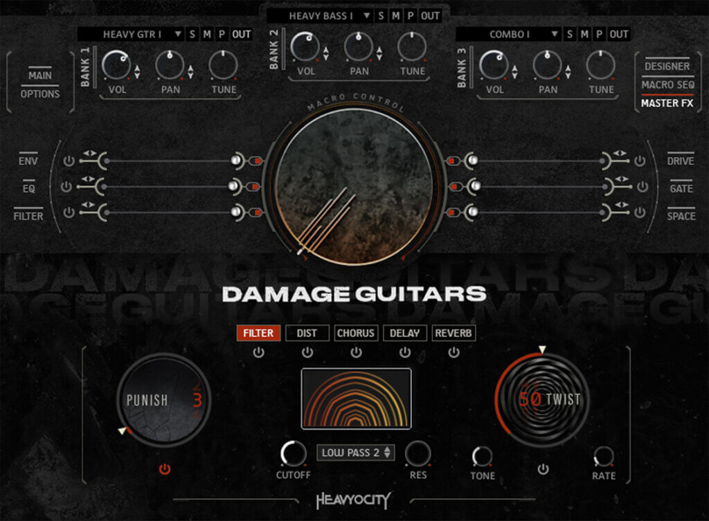 Damage Guitars - Heavyocity Damage Guitars - Audiofanzine