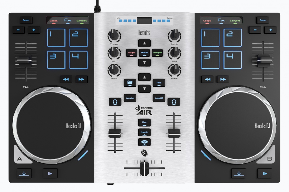 Hercules DJ Control Air kompatibel mit Apple iPad