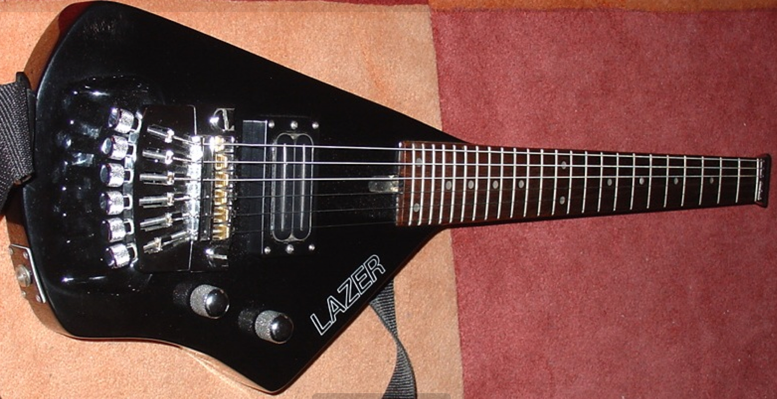 lazer electric guitar