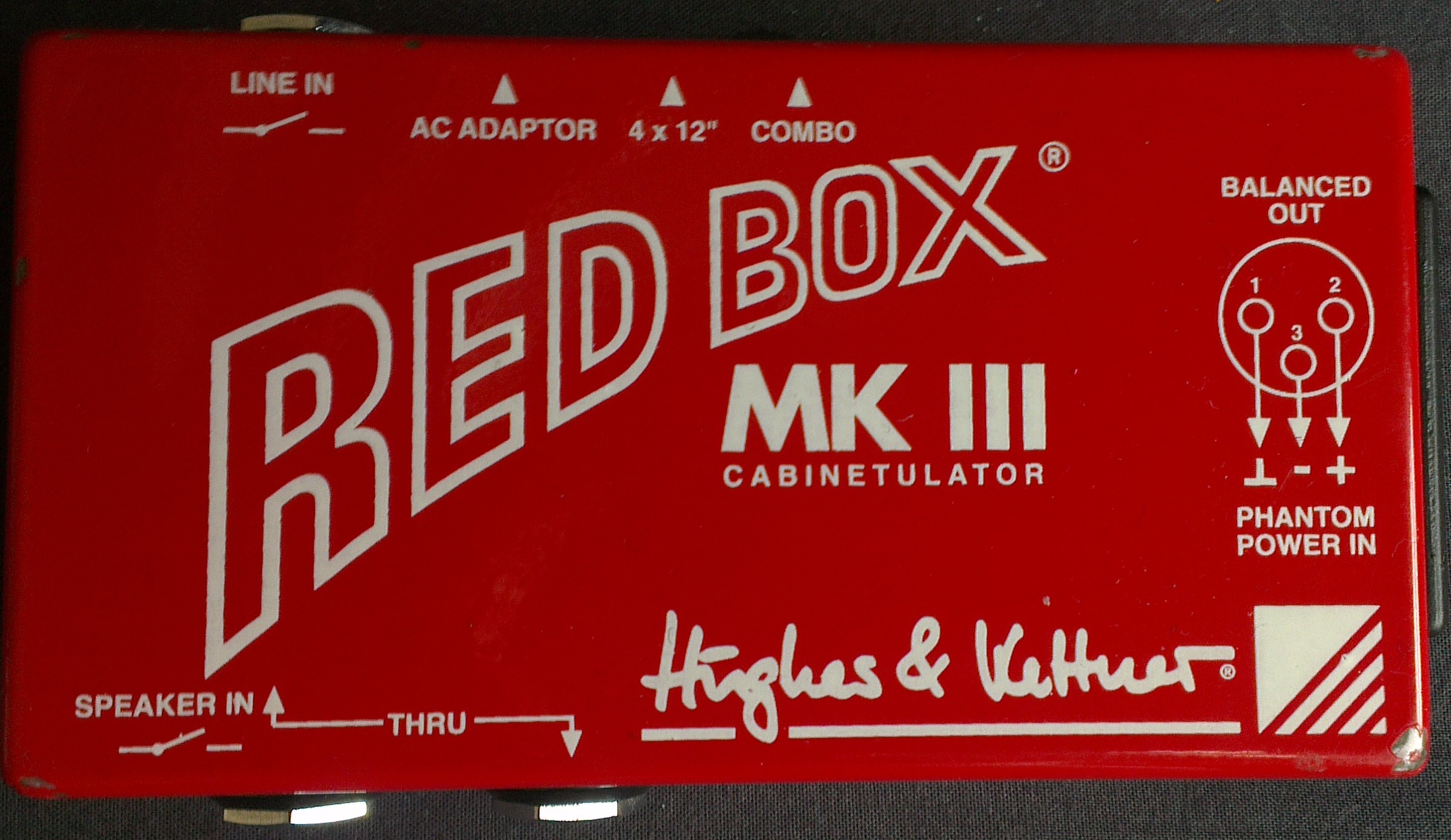 Red Box MK III - Hughes & Kettner Red Box III - Audiofanzine