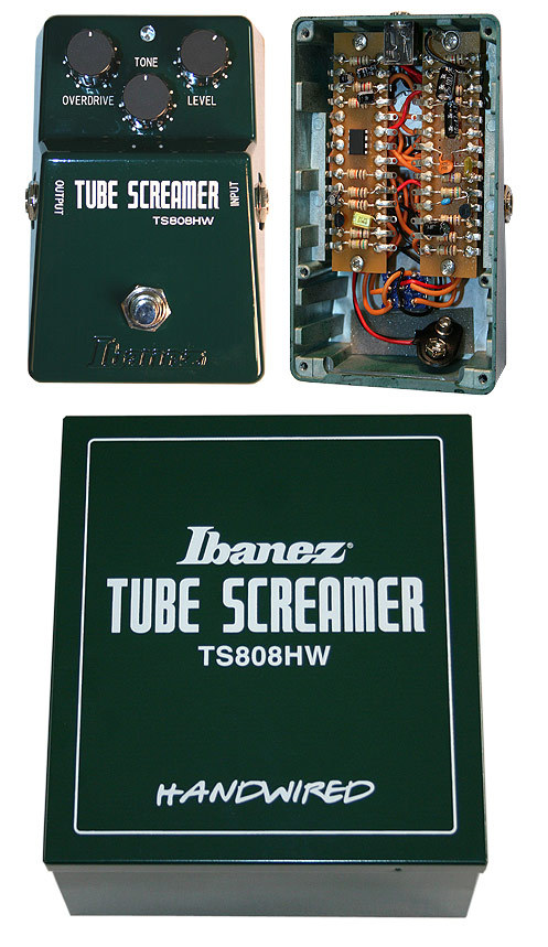TS808HW Hand Wired Tube Screamer Ibanez - Audiofanzine