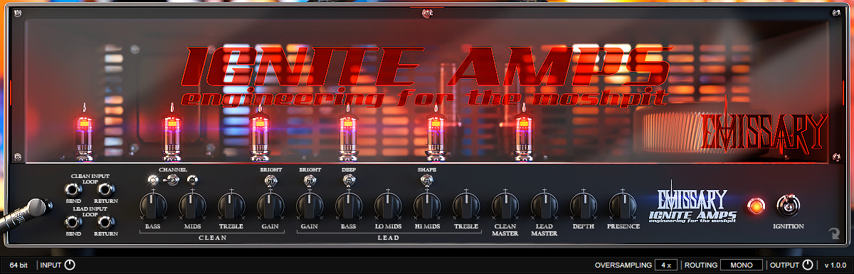 is ignite amps emissary vst plugin compatible with guitar rig 5