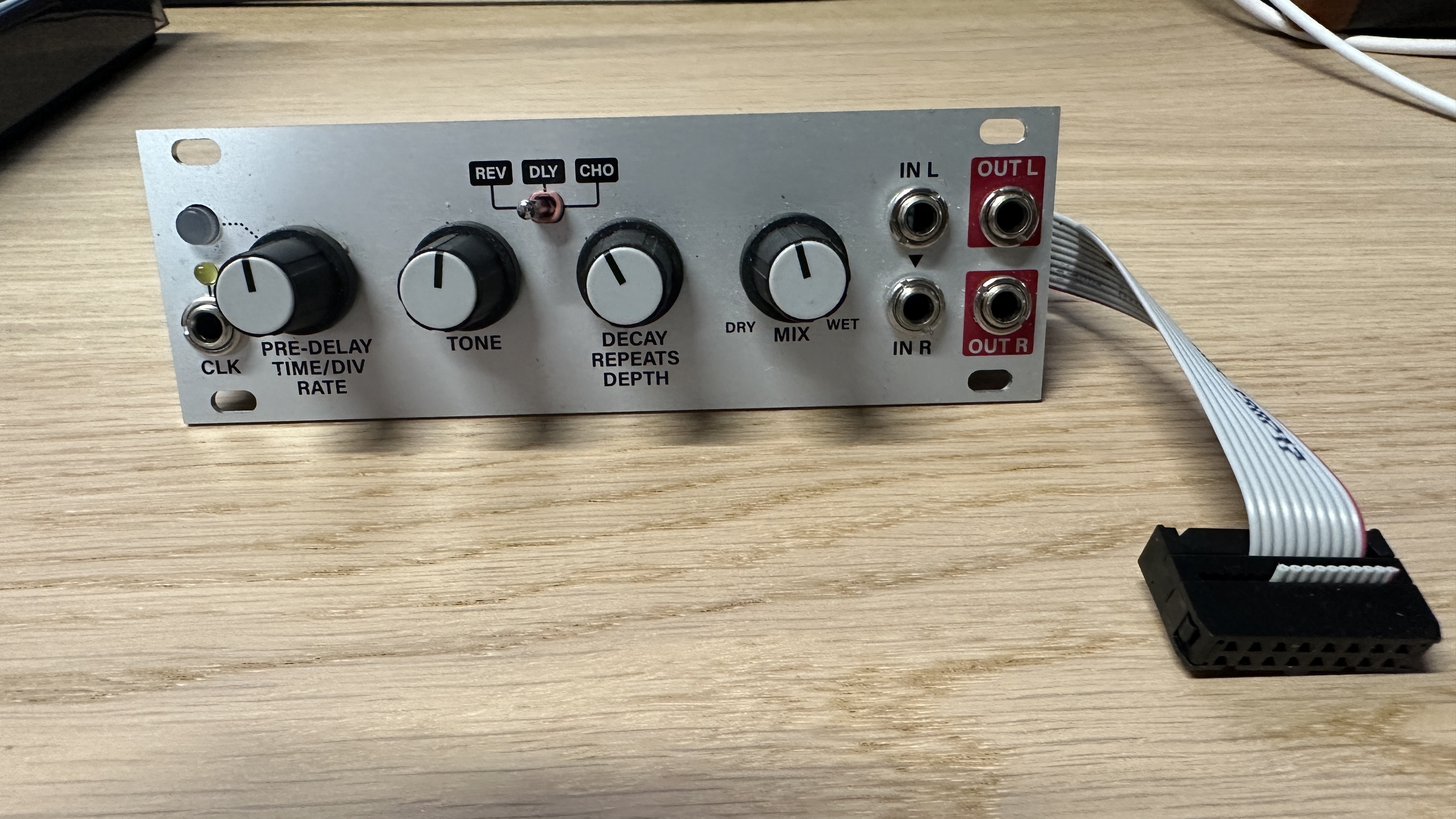 Intelligel Designs Multi-FX 1U モジュラーシンセ Intellijel Designs Multi-FX 1U— Clockface Modular