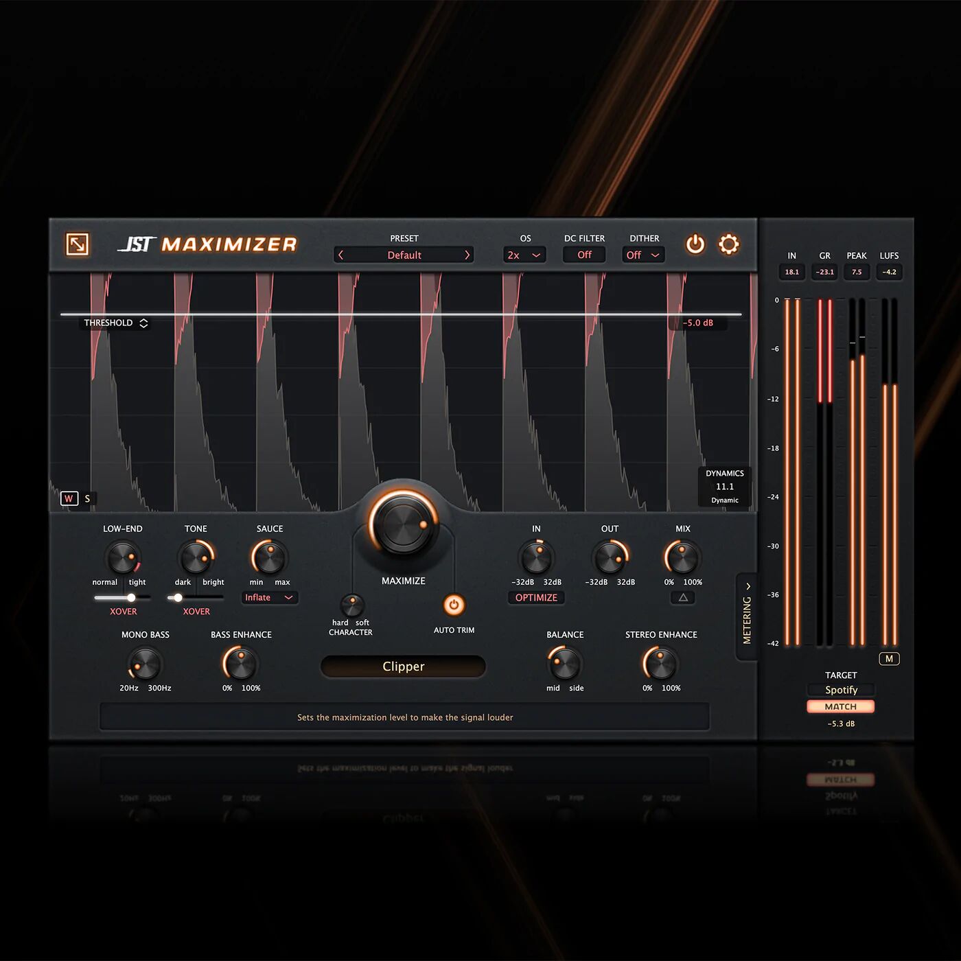Maximizer Allinone Mastering Plugin JST Audiofanzine