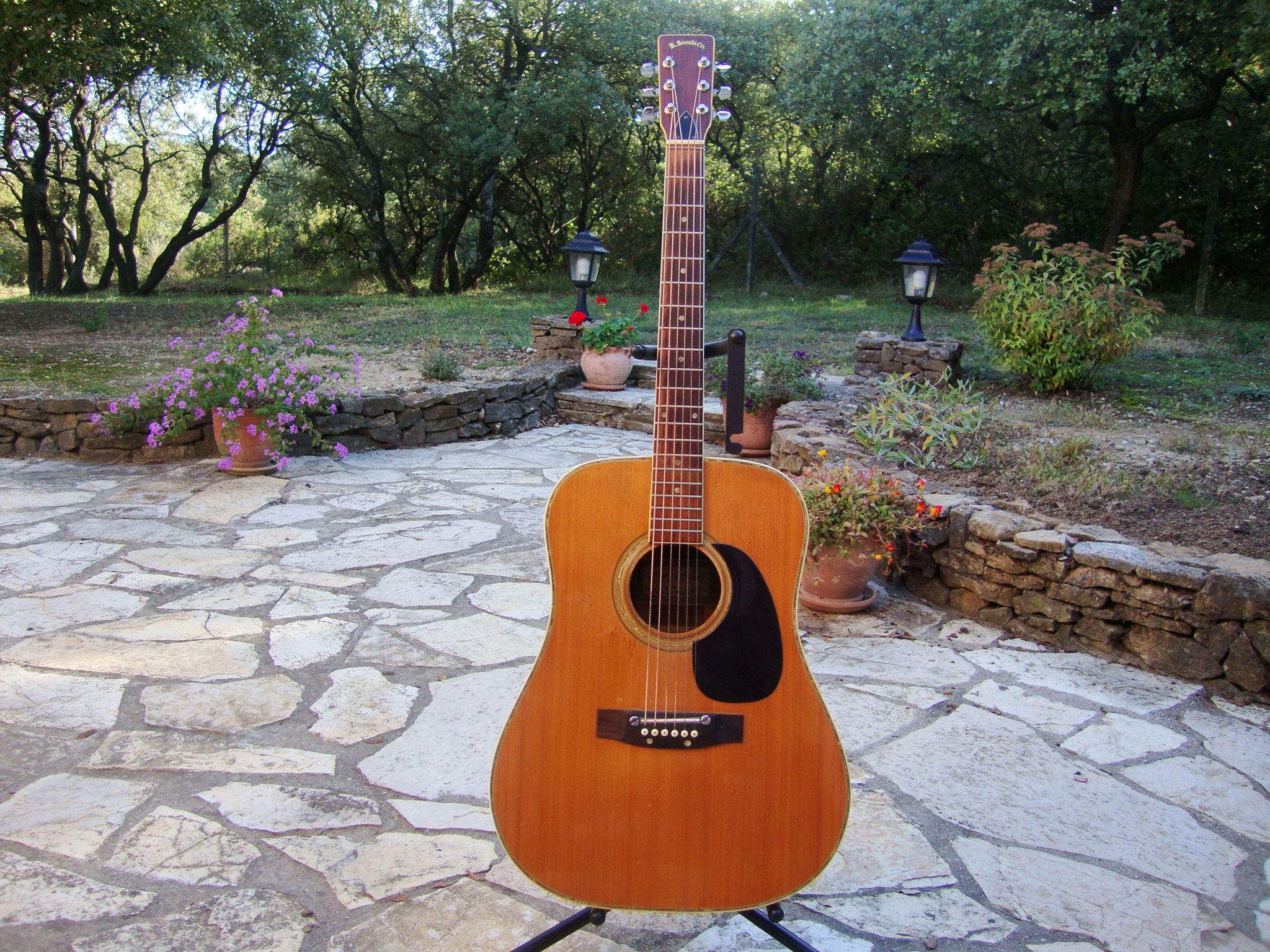 上品】 Kiso Suzuki W-300 木曽鈴木バイオリン アコースティックギター 