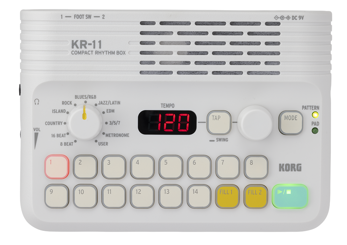 sort une boîte à rythmes compacte la KR11 Audiofanzine