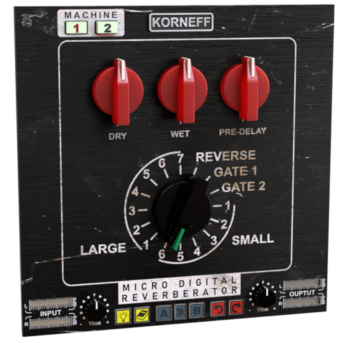 Micro Digital Reverberator Korneff Audio Audiofanzine