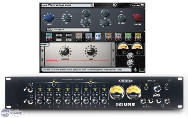 Toneport UX8 - Line 6 Toneport UX8 - Audiofanzine