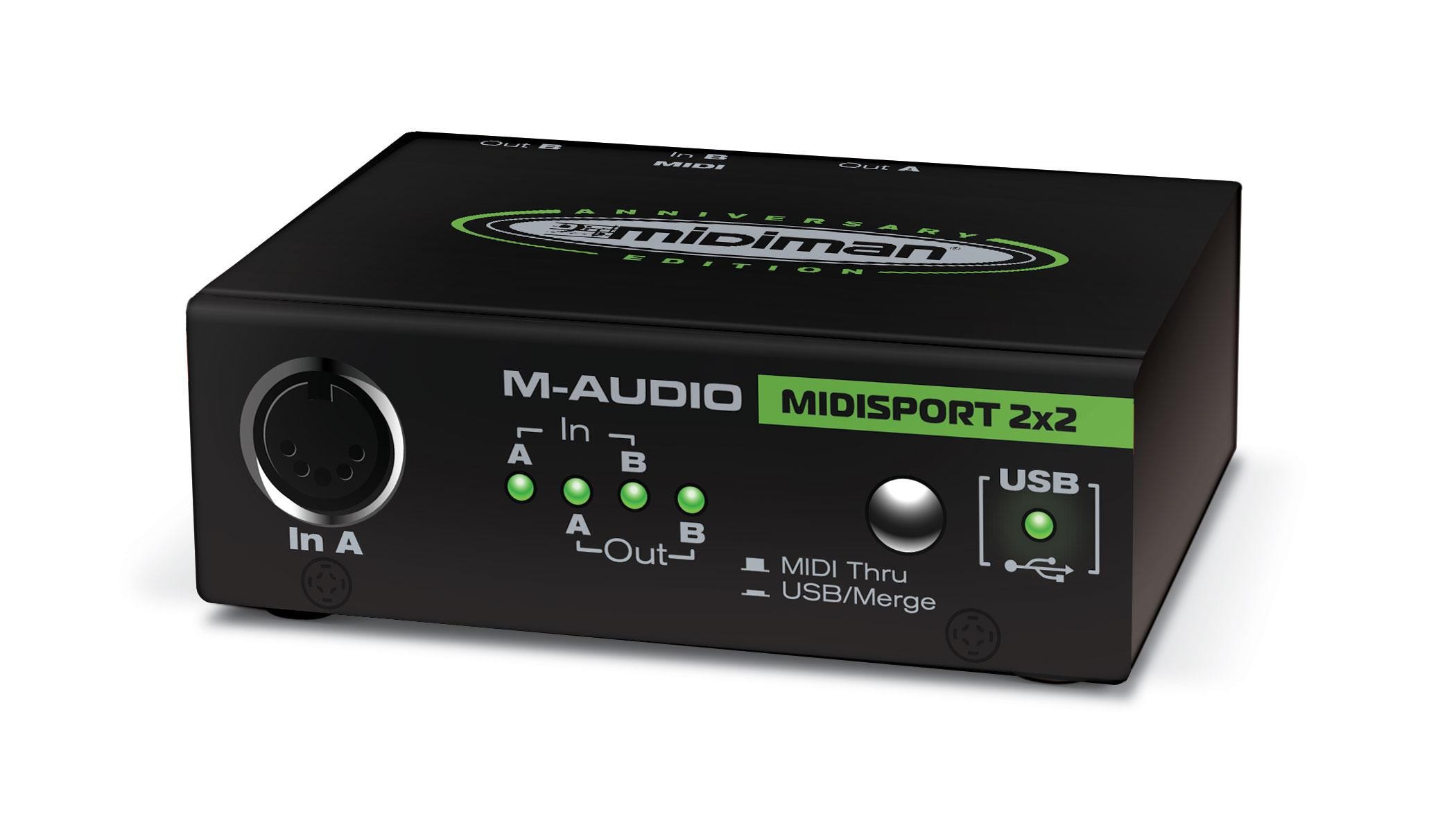 m audio midisport 2x2 driver windows 10