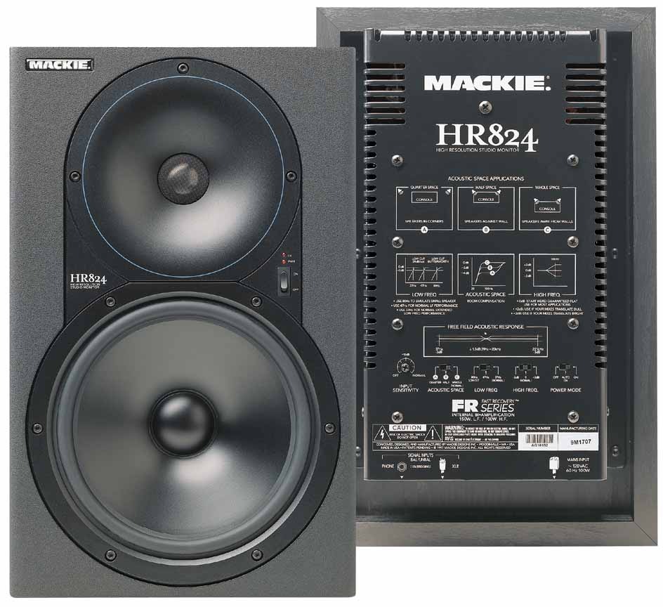HR824 - Mackie HR824 - Audiofanzine