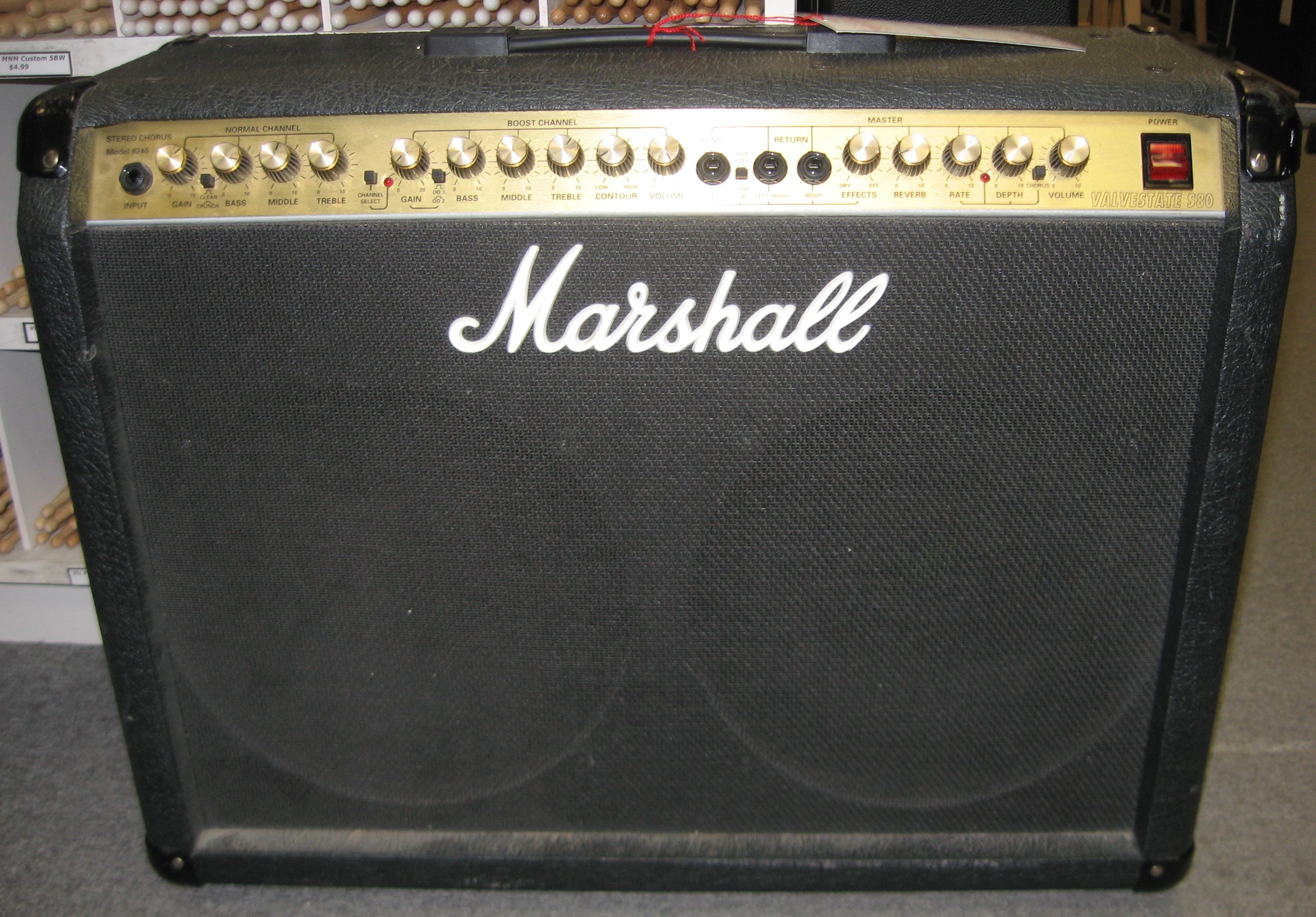 8240 ValveState S80 Stereo Chorus Marshall - Audiofanzine