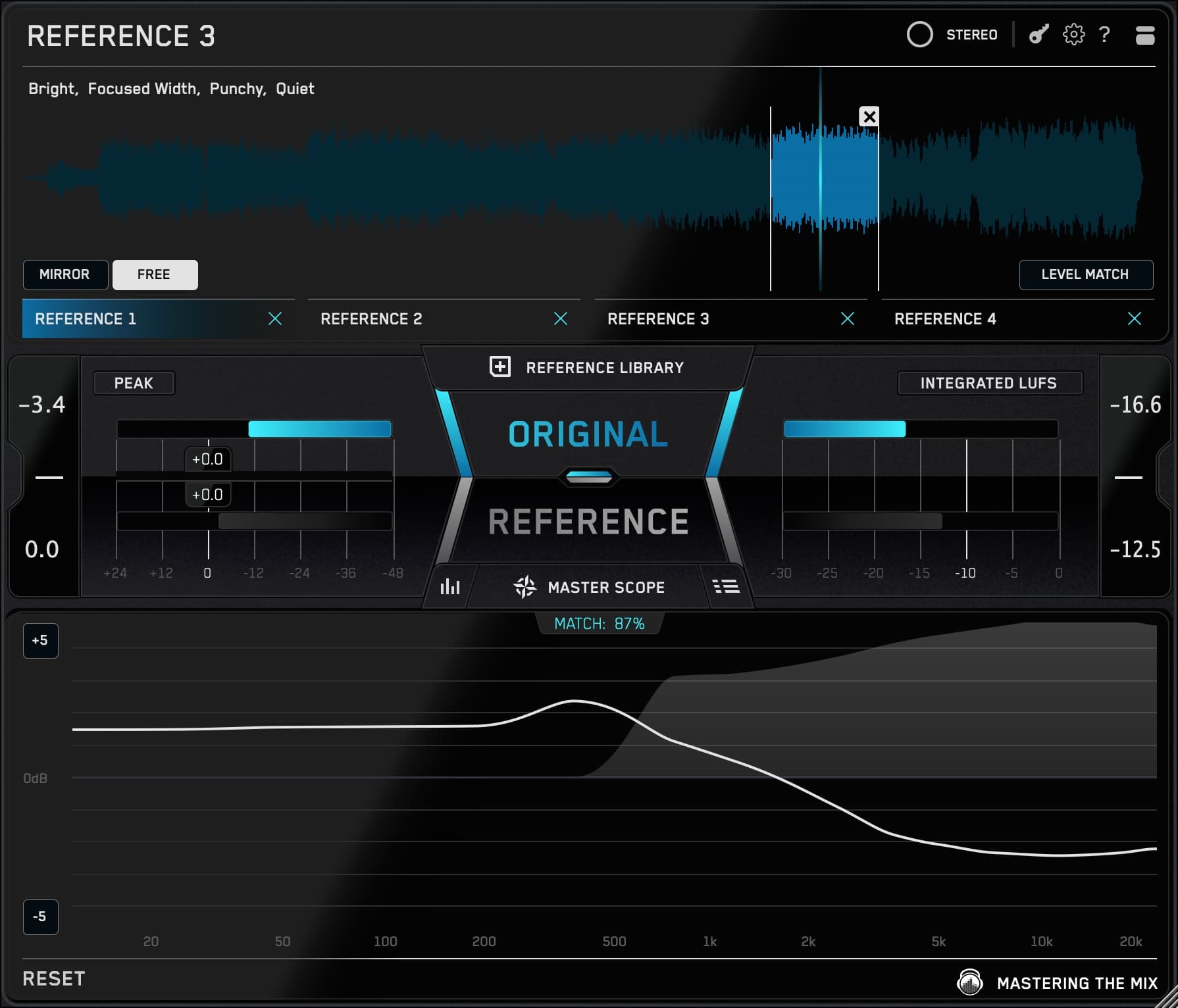 Reference 3 - Mastering The Mix Reference 3 - Audiofanzine