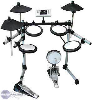 Free P&P Millennium Cymbal Electronic Drum Kit MPS-100 183910 Crash Ride Hi Hat 