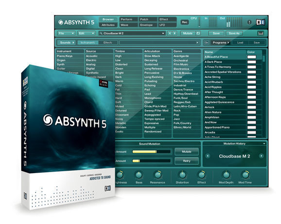 Absynth 5 - Native Instruments Absynth 5 - Audiofanzine