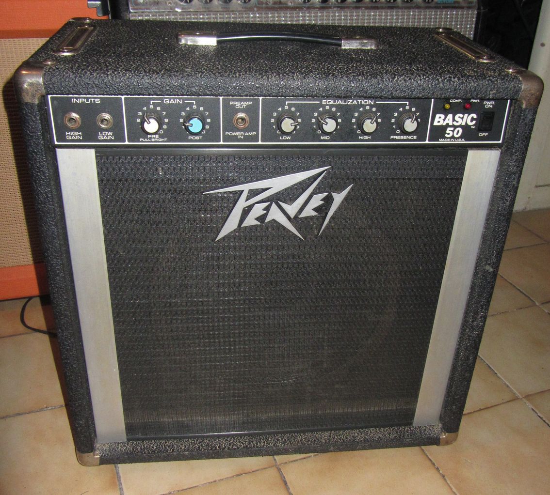 peavey basic 50 bass amp