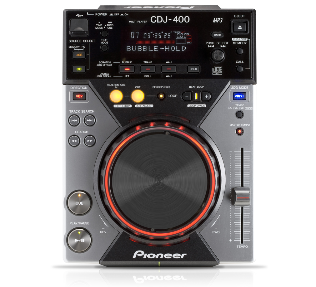 - Pioneer CDJ-400 - Audiofanzine