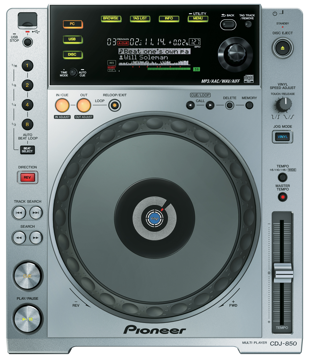 CDJ-850 - Pioneer CDJ-850 - Audiofanzine