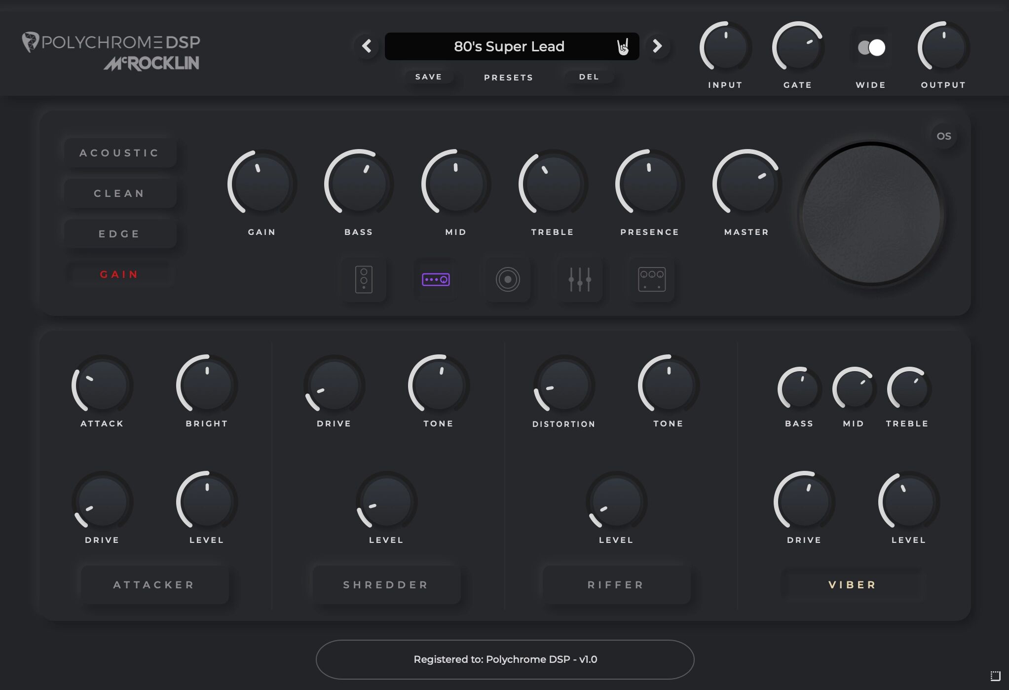 McRocklin Suite - PolyChrome DSP McRocklin Suite - Audiofanzine
