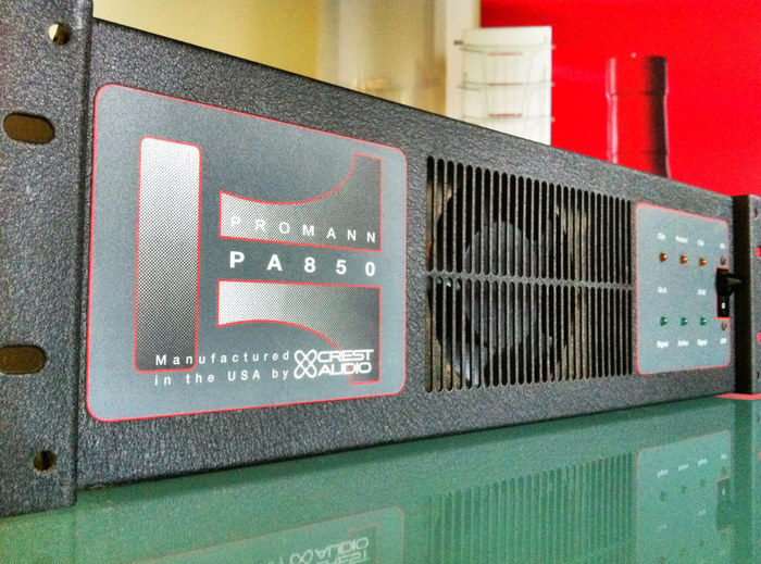 PA 850 Promann PA 850 Audiofanzine