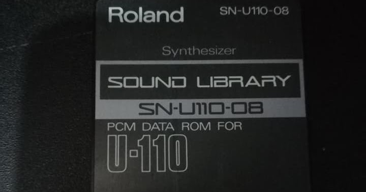 Sn U110 08 Synthesizer Roland Sn U110 08 Synthesizer Audiofanzine