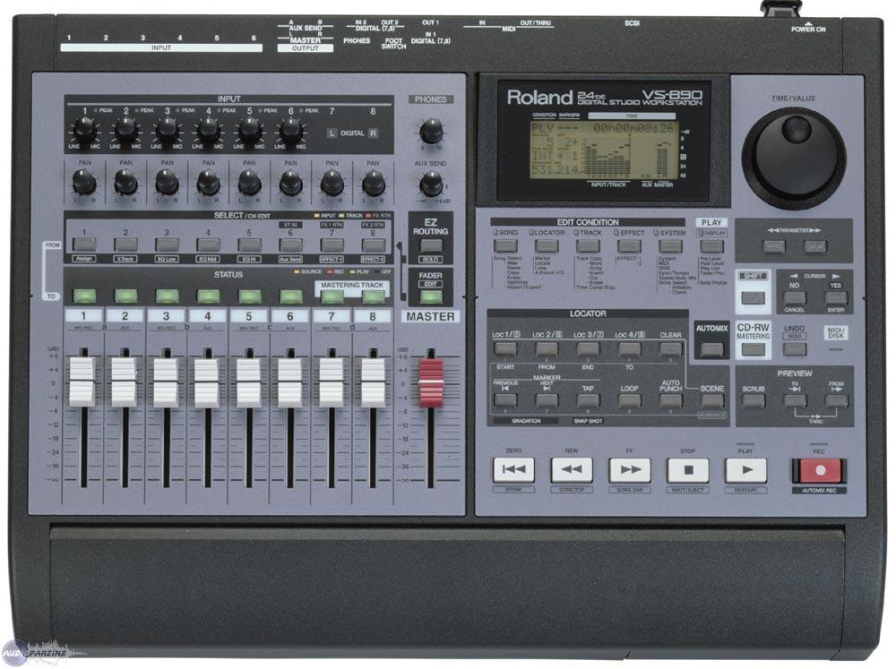 VS-890 - Roland VS-890 - Audiofanzine