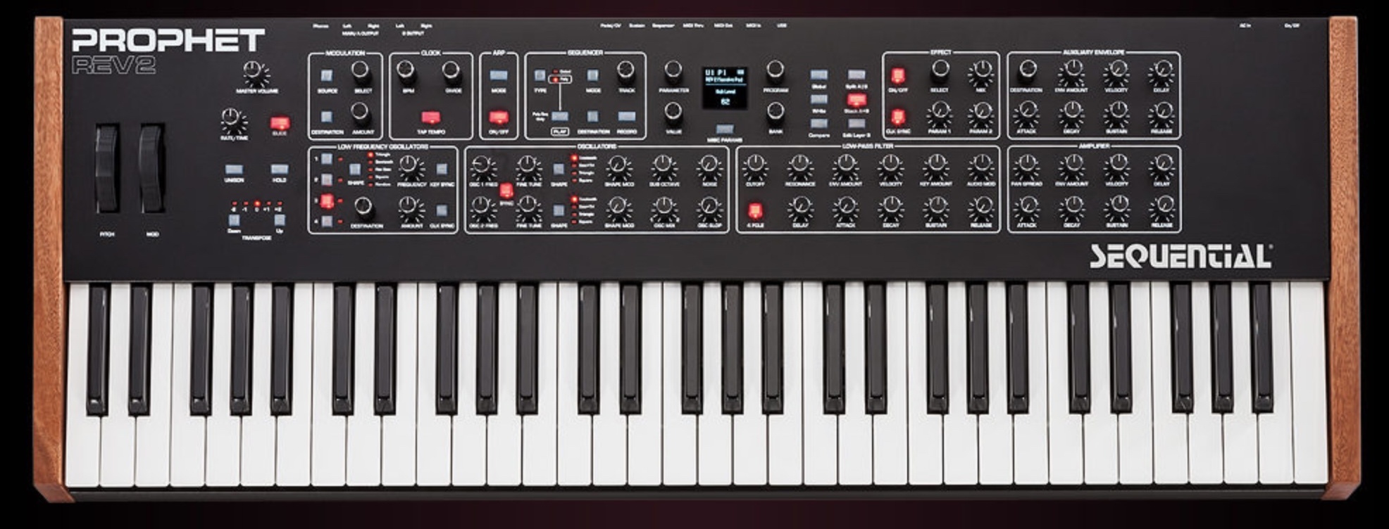 Prophet Rev2 Sequential Prophet Rev2 Audiofanzine