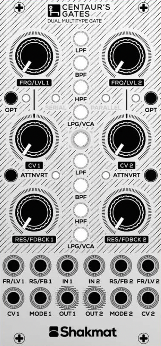 Centaur’s Gates - Shakmat Modular Centaur’s Gates - Audiofanzine