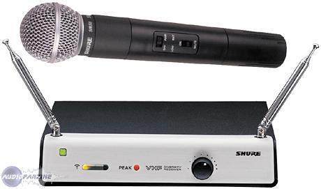 Microphone vocal sans fil pour Shure sm58 sans fil 4 canaux diversité  portable