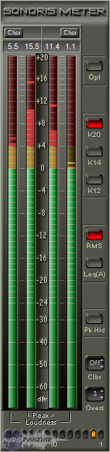 Meter - Sonoris Audio Engineering Meter - Audiofanzine