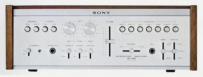 TA-1150 - Sony TA-1150 - Audiofanzine