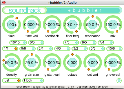 Delay Trio - Soundhack Delay Trio - Audiofanzine
