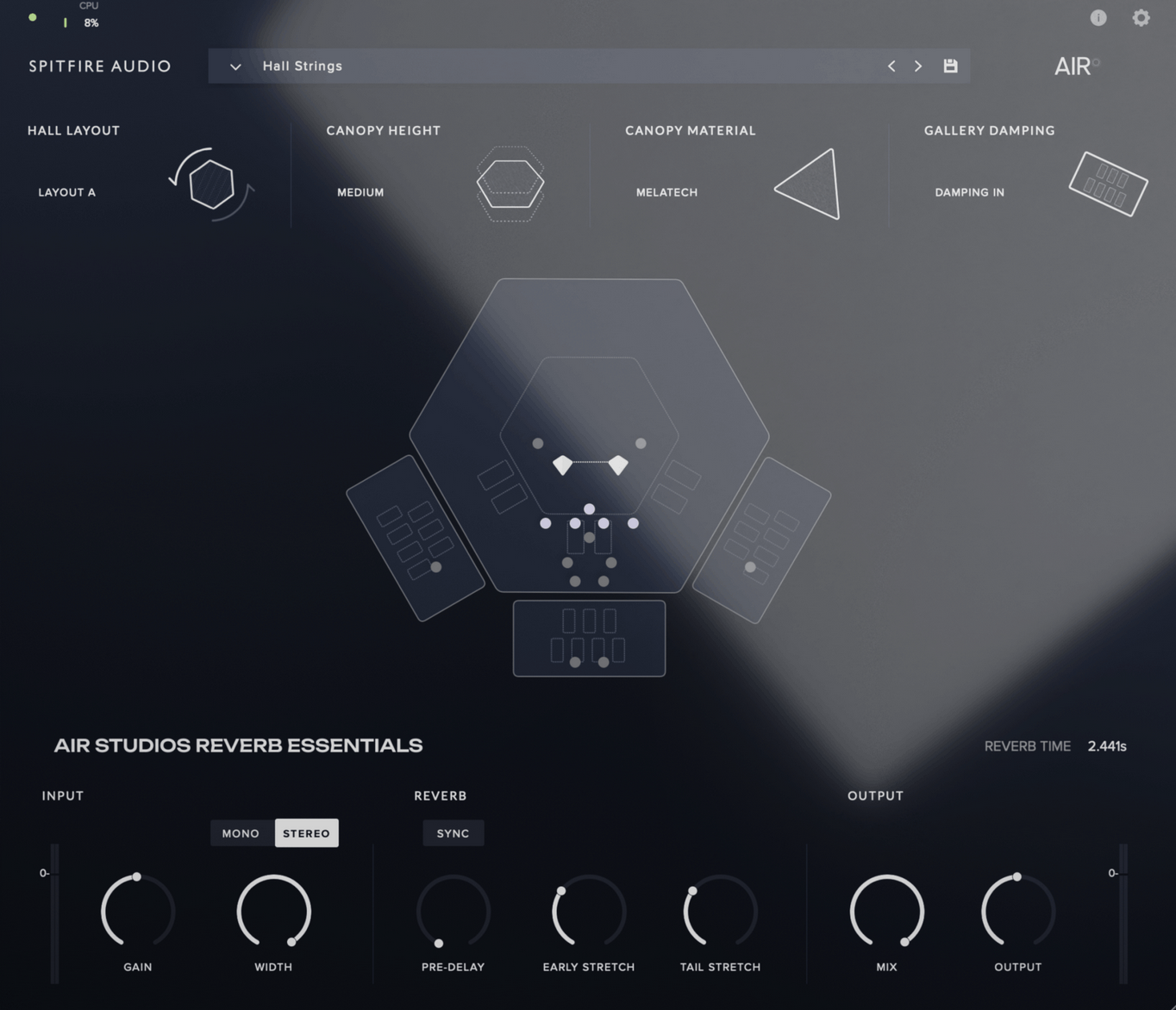 AIR Studios Reverb Essentials Spitfire Audio - Audiofanzine