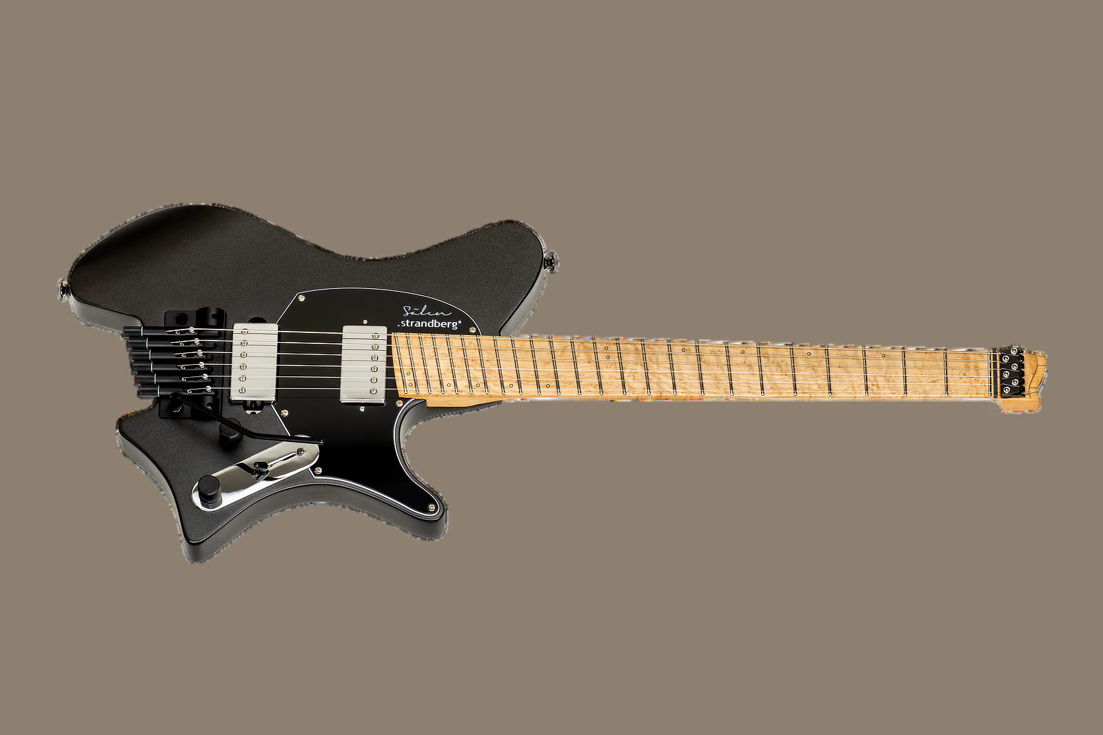 保証書付 BLACK Electric strandberg/Salen Guitar NEW Classic NX 6