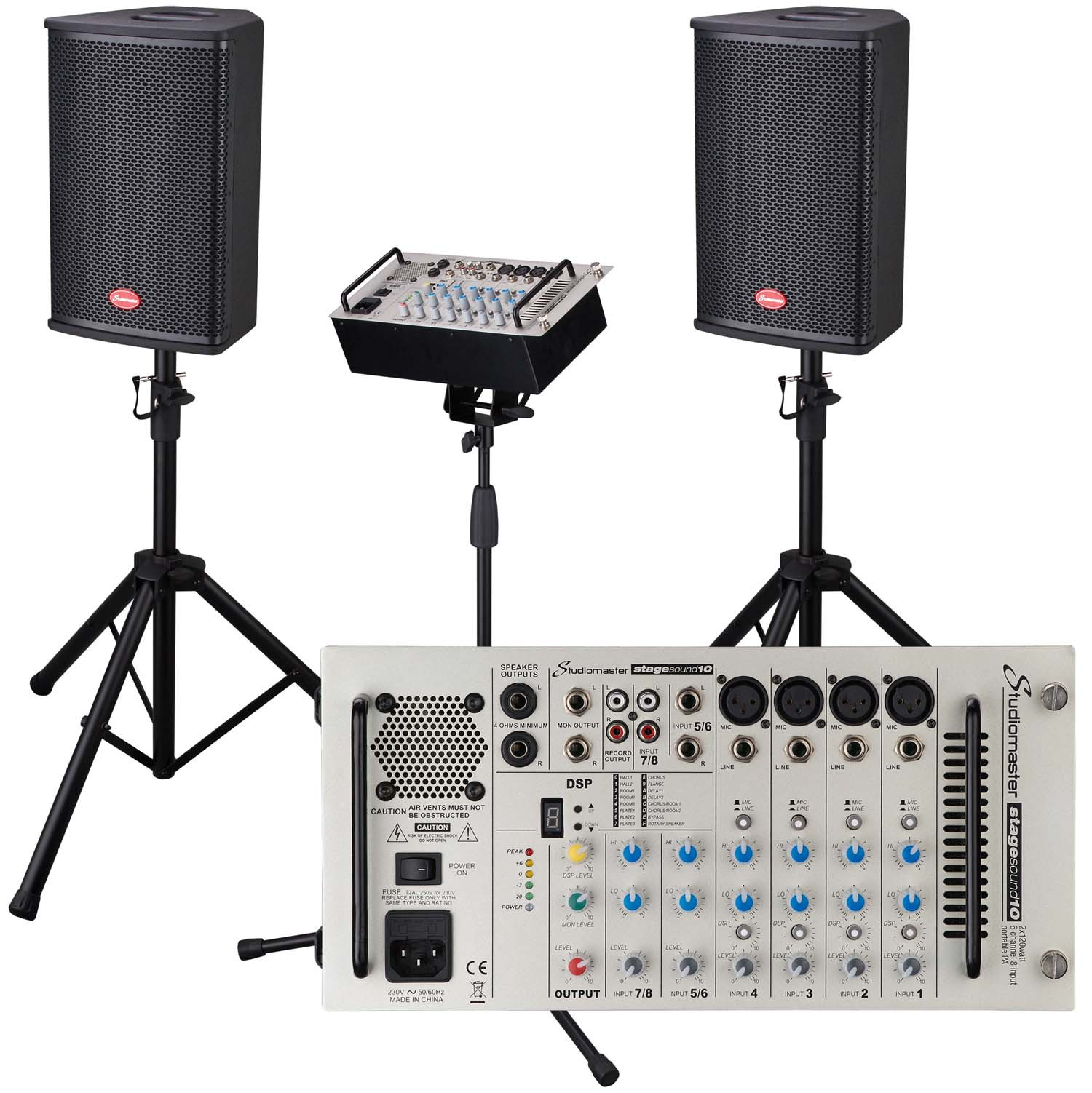 [Musikmesse] Studiomaster Stagesound Series Audiofanzine