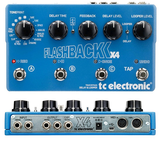 FLASHBACK ×4 DELAY tc electronic