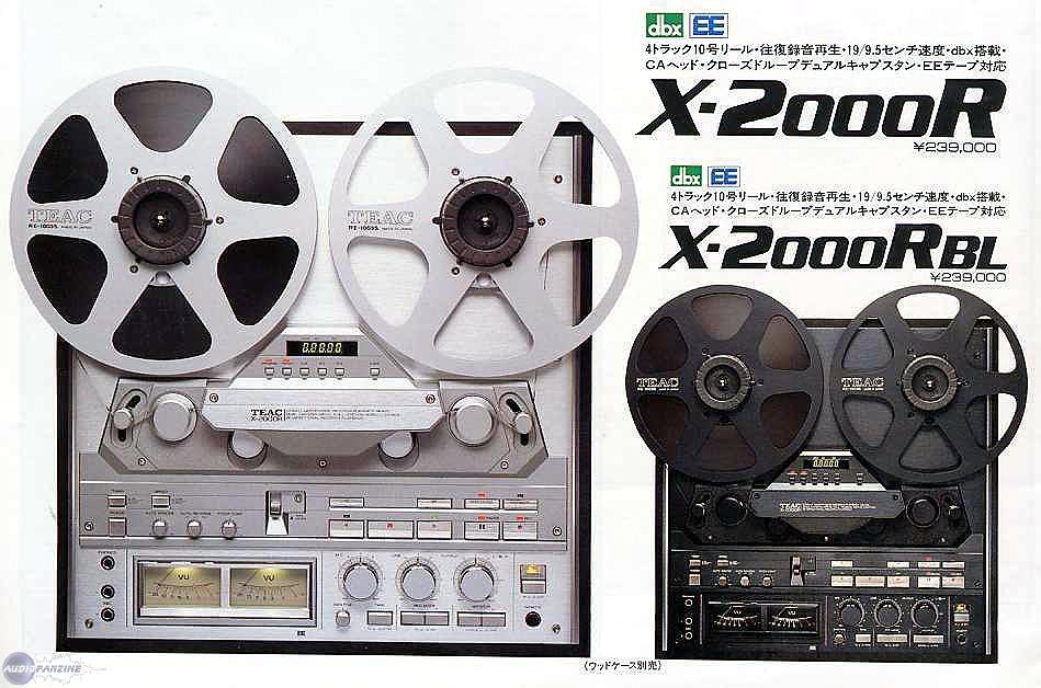 TEAC X-2000M オープンリールデッキ ティアック 2台目 - オーディオ機器