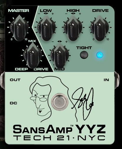 SansAmp YYZ Geddy Lee Signature Tech 21 - Audiofanzine