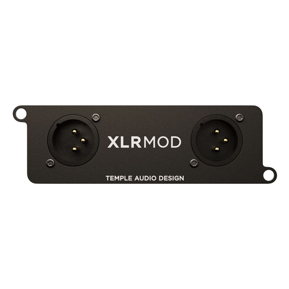 XLR MOD - Temple Audio Design XLR MOD - Audiofanzine