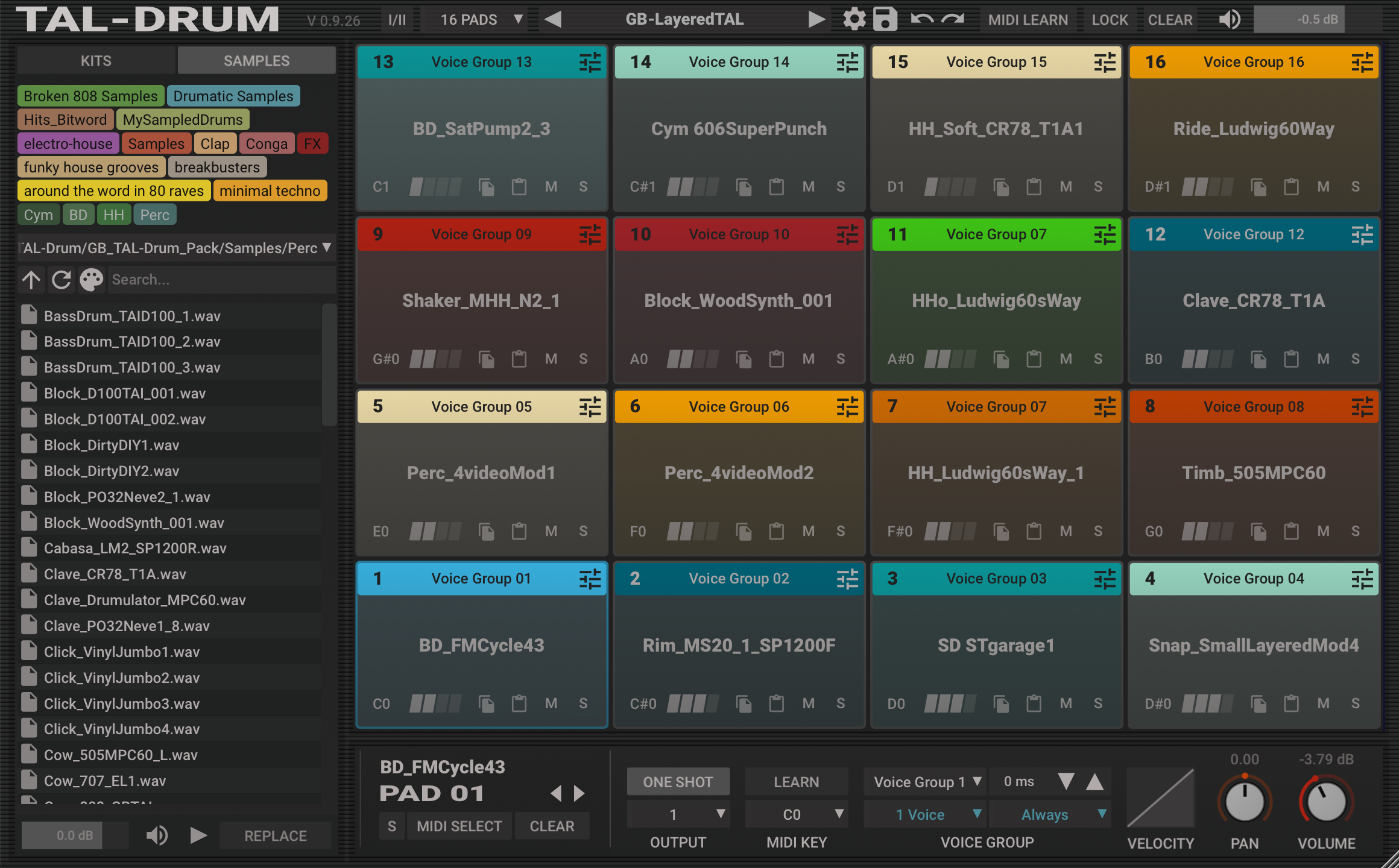 TAL-Drum - Togu Audio Line TAL-Drum - Audiofanzine