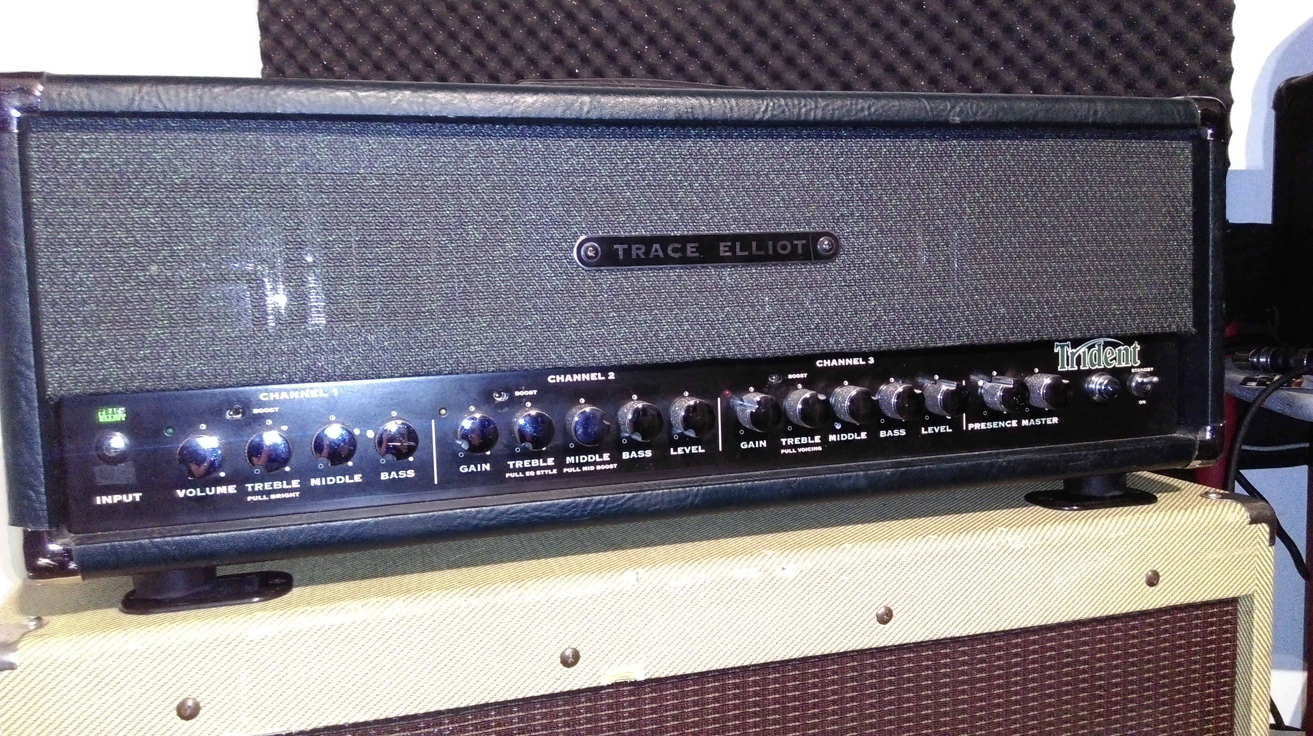 trace elliot guitar head