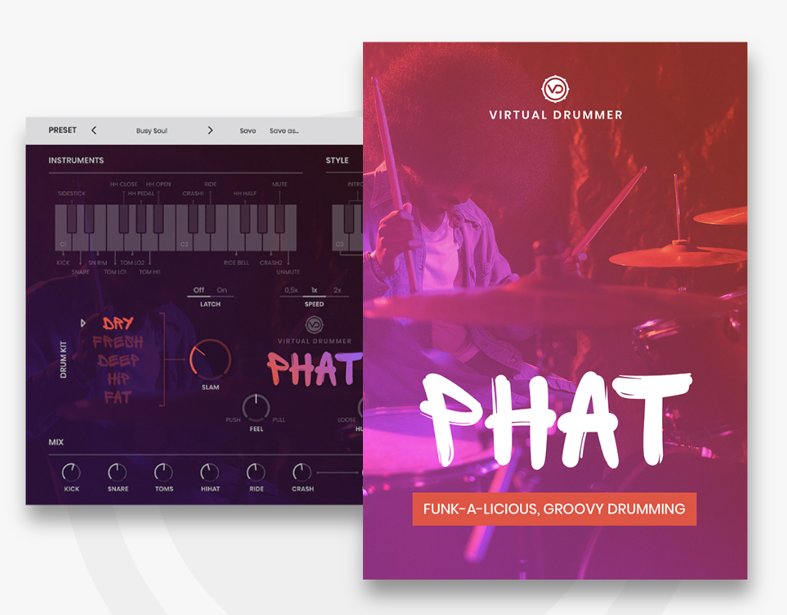 Virtual Drummer Phat - Ujam Virtual Drummer Phat - Audiofanzine