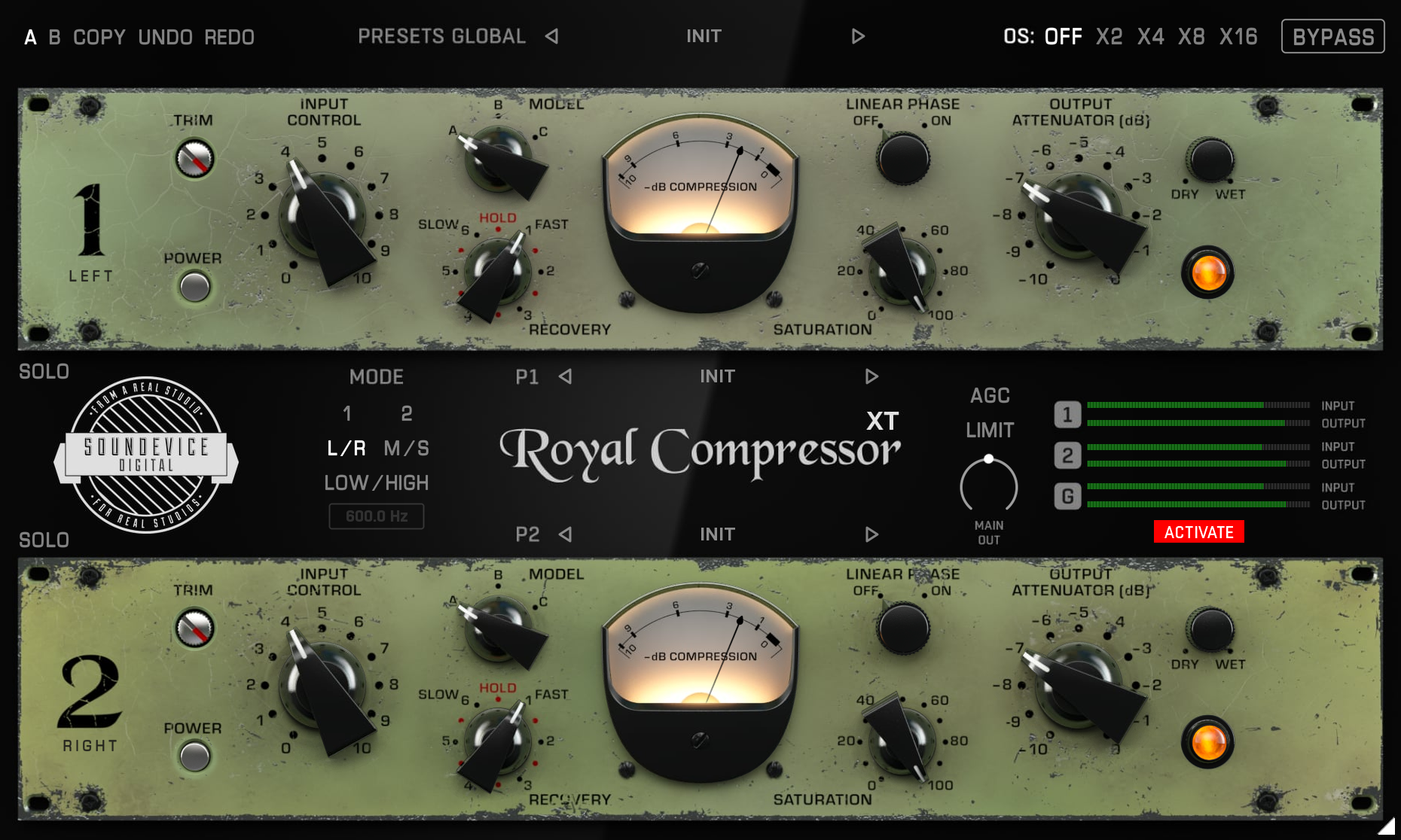 United Plugins Royal Compressor XT by Soundevice Digital - Compresseur ...