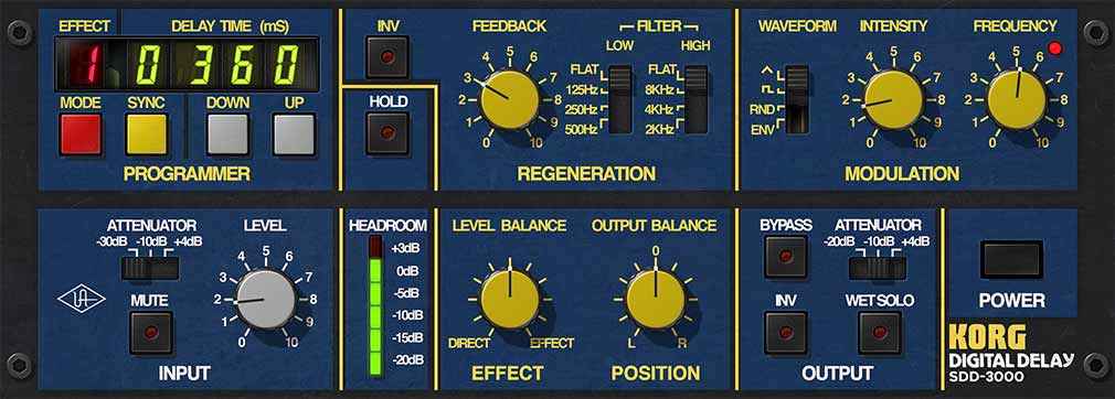 korg digital delay