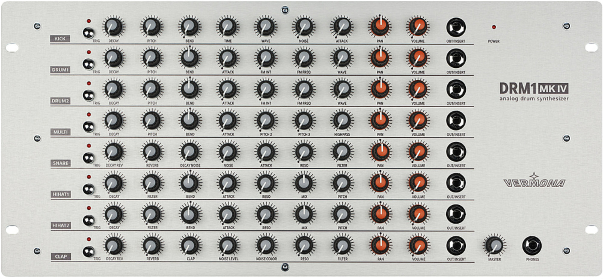 DRM1 MKIV - Vermona DRM1 MKIV - Audiofanzine