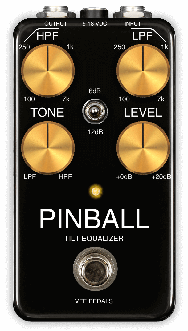 Pinball tilt equalizer VFE Pedals Pinball tilt equalizer Audiofanzine